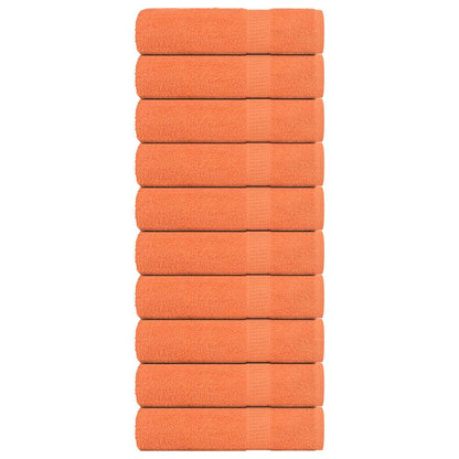 Saunové Osušky Frogn 4 Ks Oranžové 360 G/M² Oranžová