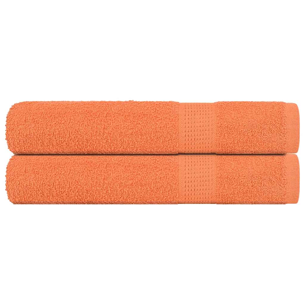 Saunové Osušky Frogn 4 Ks Oranžové 360 G/M² Oranžová