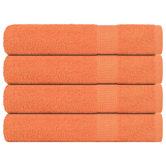 Saunové Osušky Frogn 4 Ks Oranžové 360 G/M² Oranžová