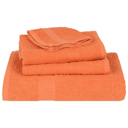 Saunové Osušky Frogn 4 Ks Oranžové 360 G/M² Oranžová