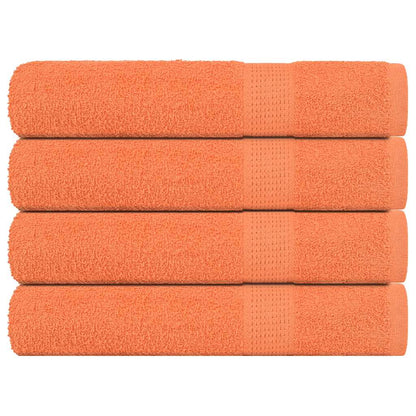 Saunové Osušky Frogn 4 Ks Oranžové 360 G/M² Oranžová