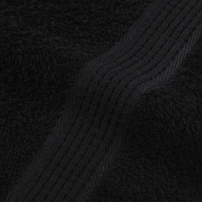 Ručníky Na Ruce 2Ks Černé 30X30Cm 360 G/M² 100% Bavlna Černá