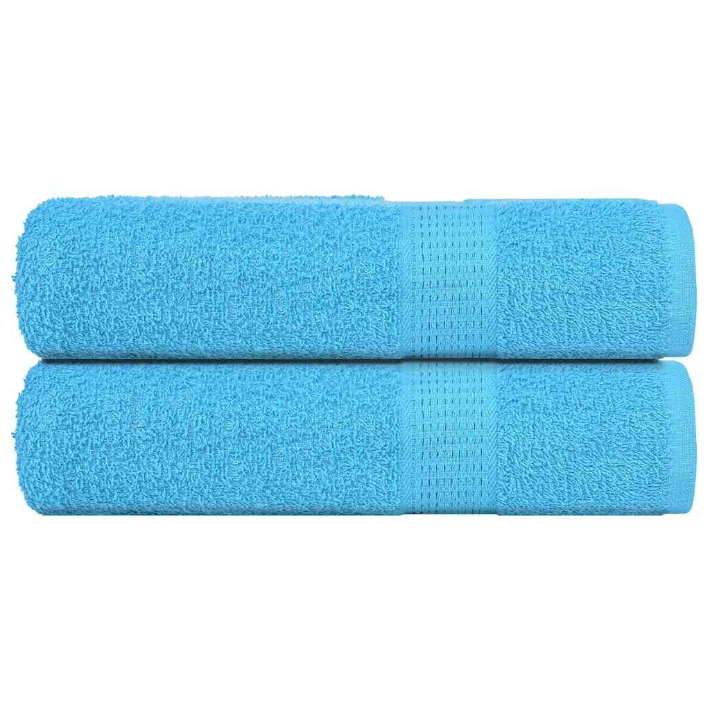 Ručníky Frogn 10 Ks Tyrkysové 360 G/M² Tyrkysová