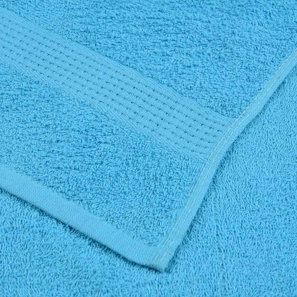 Ručníky Frogn 10 Ks Tyrkysové 360 G/M² Tyrkysová