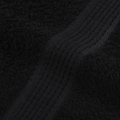 8Dílná Sada Ručníků Frogn Černá 360 G/M²