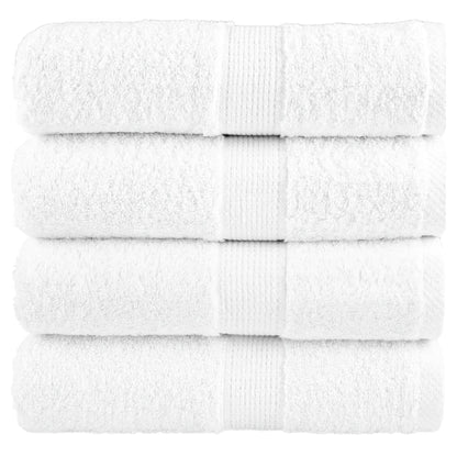 Premium Ručníky Do Sauny Solund 4Ks Bílé 80X200Cm 600 G/M² Bílá