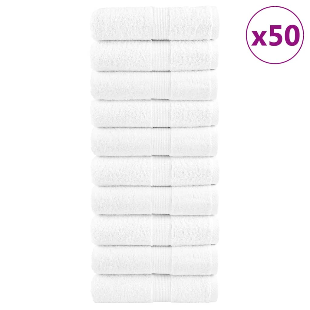 Premium Ručníky Do Sauny Solund 4Ks Bílé 80X200Cm 600 G/M² Bílá
