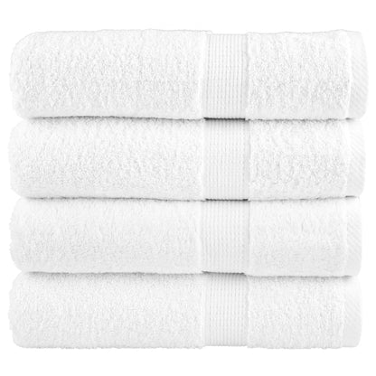 Premium Ručníky Do Sauny Solund 4Ks Bílé 80X200Cm 600 G/M² Bílá