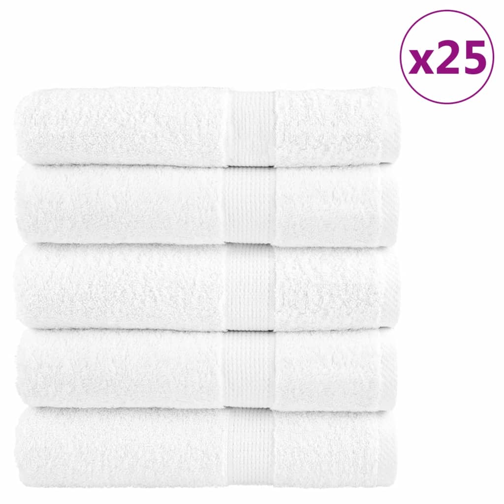 Premium Ručníky Do Sauny Solund 4Ks Bílé 80X200Cm 600 G/M² Bílá