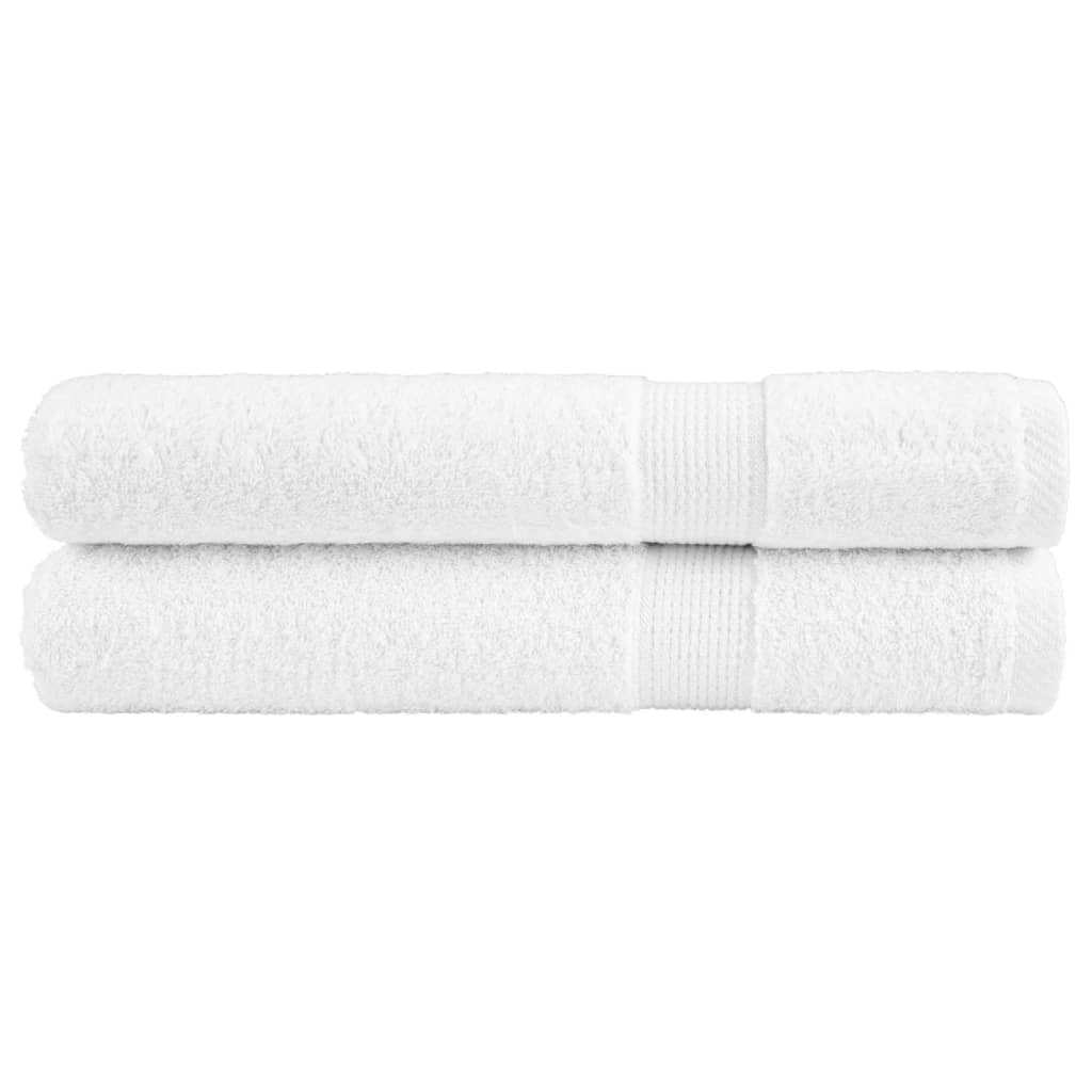 Premium Ručníky Do Sauny Solund 4Ks Bílé 80X200Cm 600 G/M² Bílá
