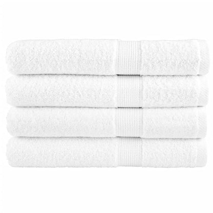 Premium Ručníky Do Sauny Solund 4Ks Bílé 80X200Cm 600 G/M² Bílá