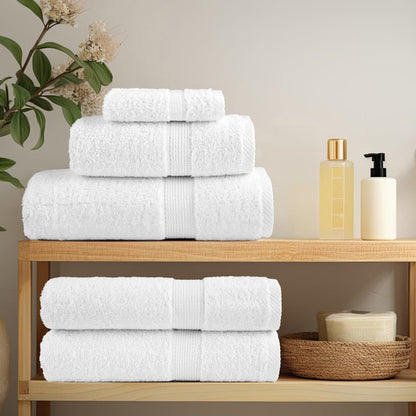 Premium Ručníky Do Sauny Solund 4Ks Bílé 80X200Cm 600 G/M² Bílá