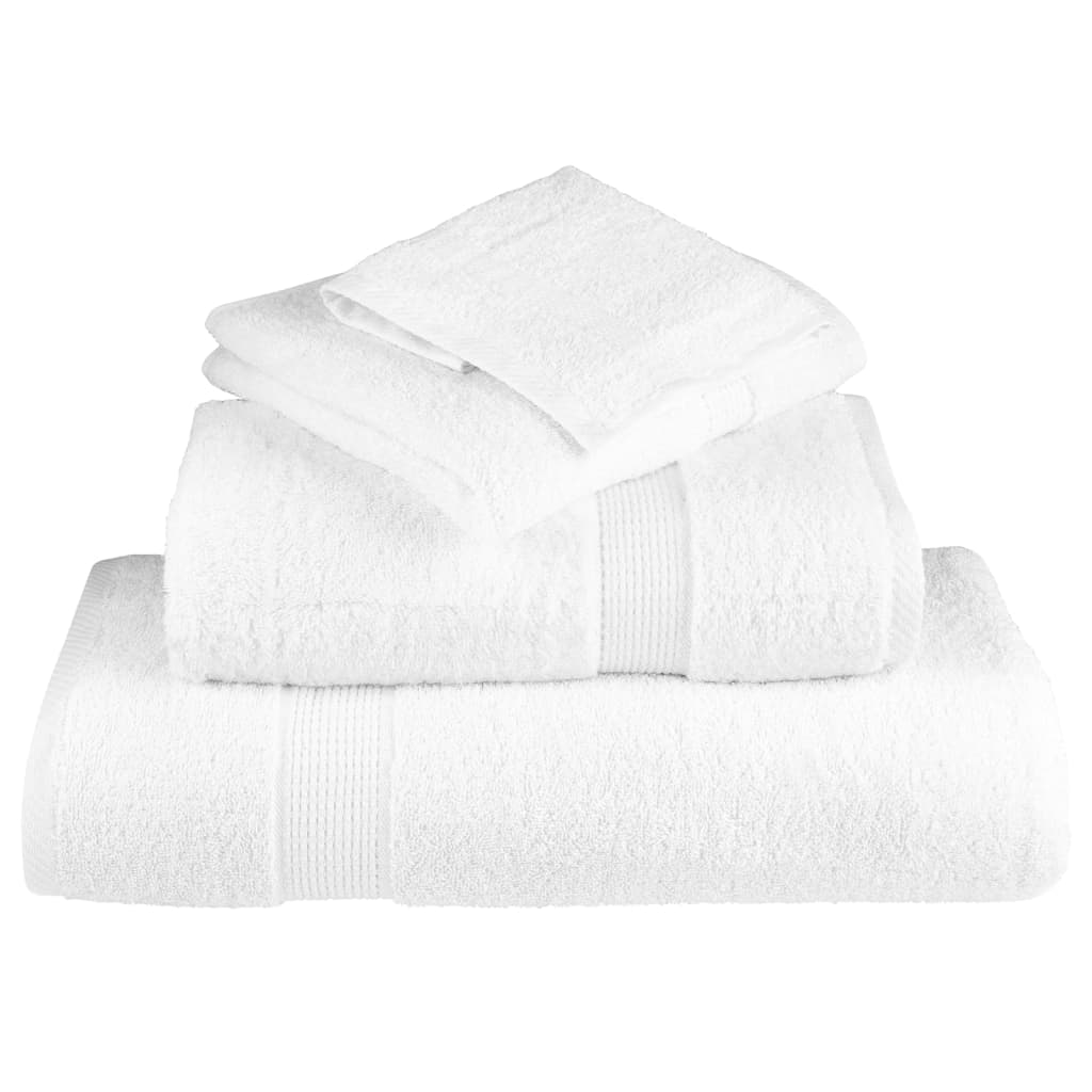 Premium Ručníky Do Sauny Solund 4Ks Bílé 80X200Cm 600 G/M² Bílá