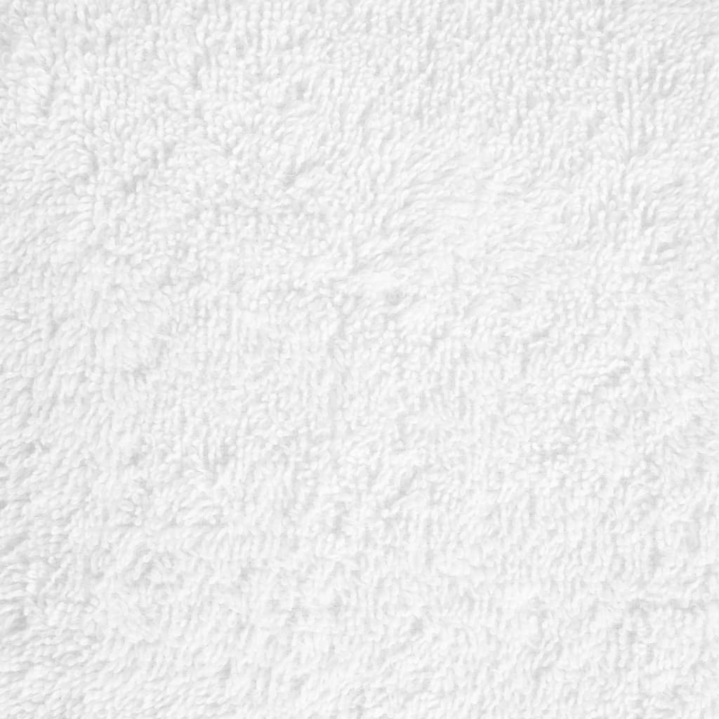 Premium Ručníky Do Sauny Solund 4Ks Bílé 80X200Cm 600 G/M² Bílá