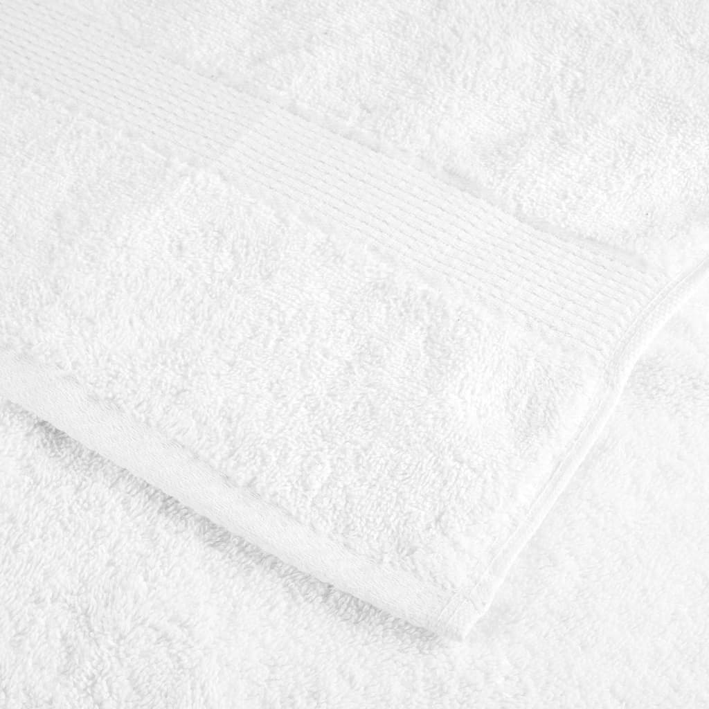 Premium Ručníky Do Sauny Solund 4Ks Bílé 80X200Cm 600 G/M² Bílá