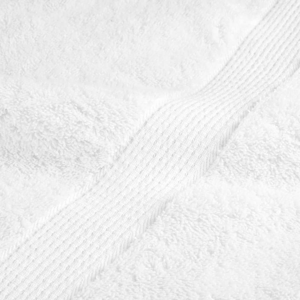 Premium Ručníky Do Sauny Solund 4Ks Bílé 80X200Cm 600 G/M² Bílá