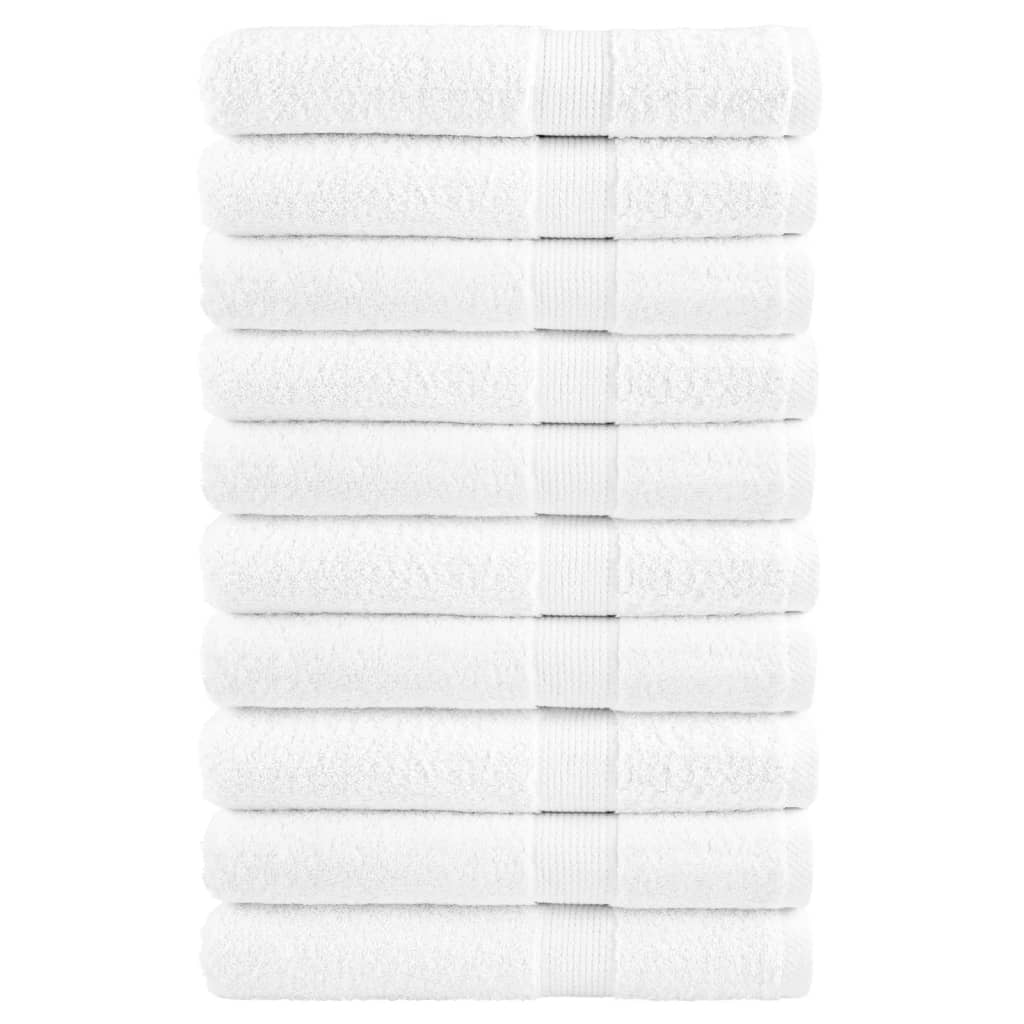 Premium Ručníky Do Sauny Solund 4Ks Bílé 80X200Cm 600 G/M² Bílá