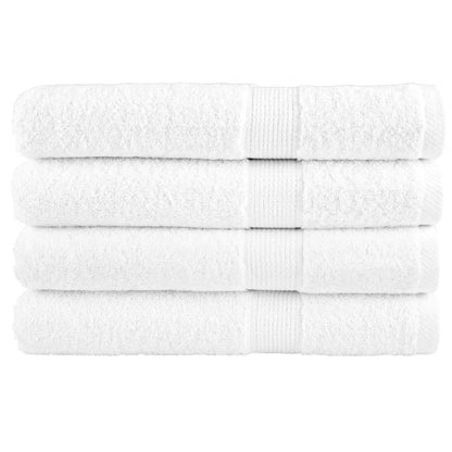 Premium Ručníky Do Sauny Solund 4Ks Bílé 80X200Cm 600 G/M² Bílá