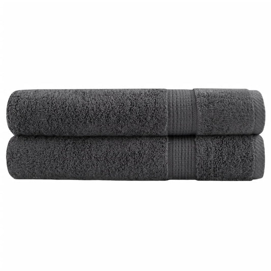 Premium Ručníky Solund 2 Ks Antracitové 600 G/M² Antracitová