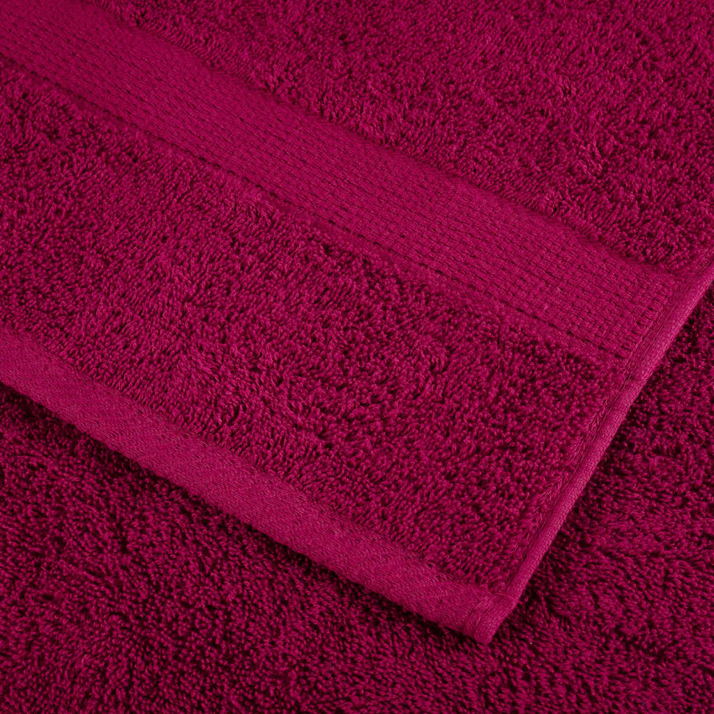 Prémiové Ručníky Solund 2 Ks Bordó 600 G/M² Černá A Maskáčová