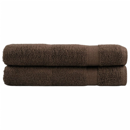 Prémiové Ručníky Solund 2 Ks Hnědé 600 G/M² Hnědá