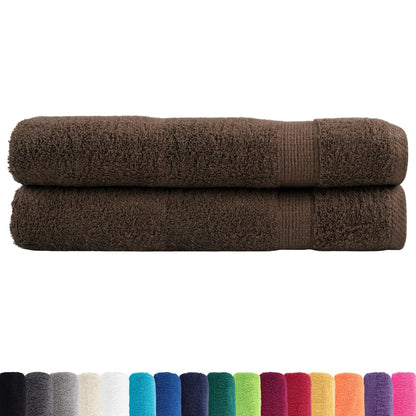Prémiové Ručníky Solund 2 Ks Hnědé 600 G/M² Hnědá