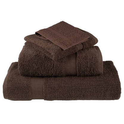 Prémiové Ručníky Solund 2 Ks Hnědé 600 G/M² Hnědá