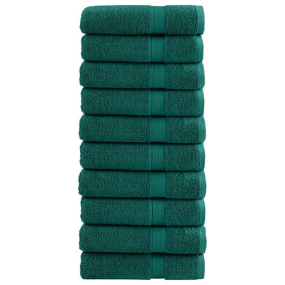 Premium Ručníky Solund 4 Ks Zelené 600 G/M² Zelená