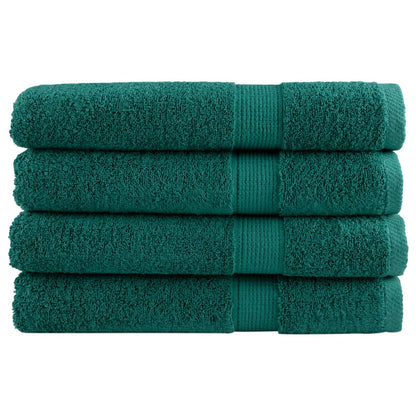 Premium Ručníky Solund 4 Ks Zelené 600 G/M² Zelená