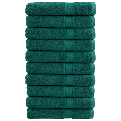 Premium Ručníky Solund 4 Ks Zelené 600 G/M² Zelená
