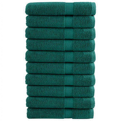 Premium Ručníky Solund 4 Ks Zelené 600 G/M² Zelená