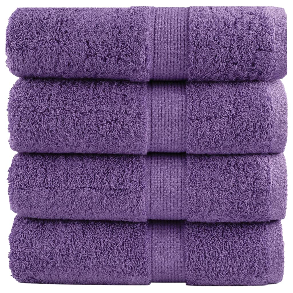 Premium Ručníky Solund 2 Ks Fialové 600 G/M² Fialová