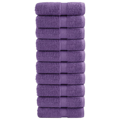 Premium Ručníky Solund 2 Ks Fialové 600 G/M² Fialová