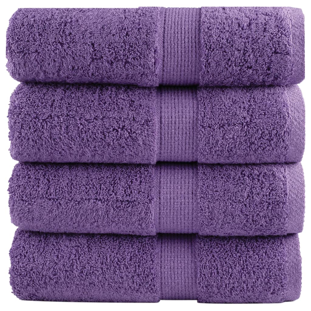 Premium Ručníky Solund 2 Ks Fialové 600 G/M² Fialová
