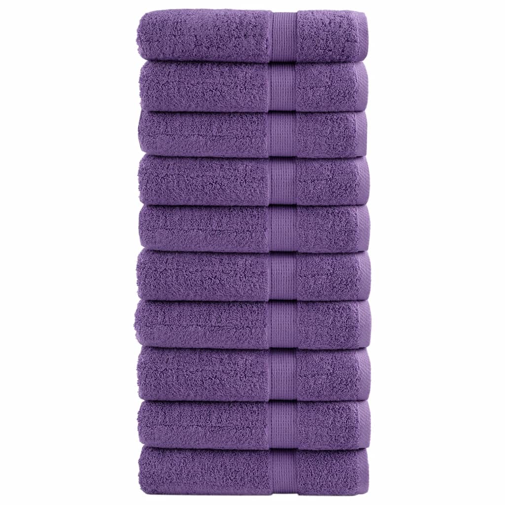 Premium Ručníky Solund 2 Ks Fialové 600 G/M² Fialová