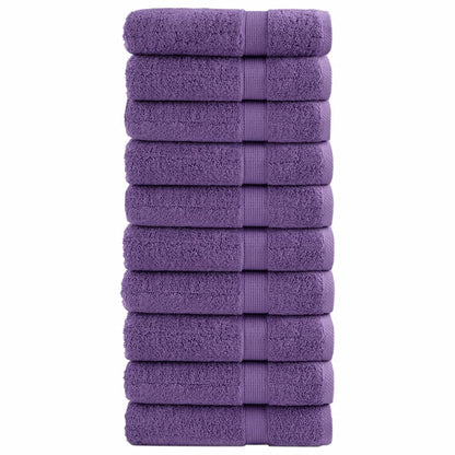 Premium Ručníky Solund 2 Ks Fialové 600 G/M² Fialová