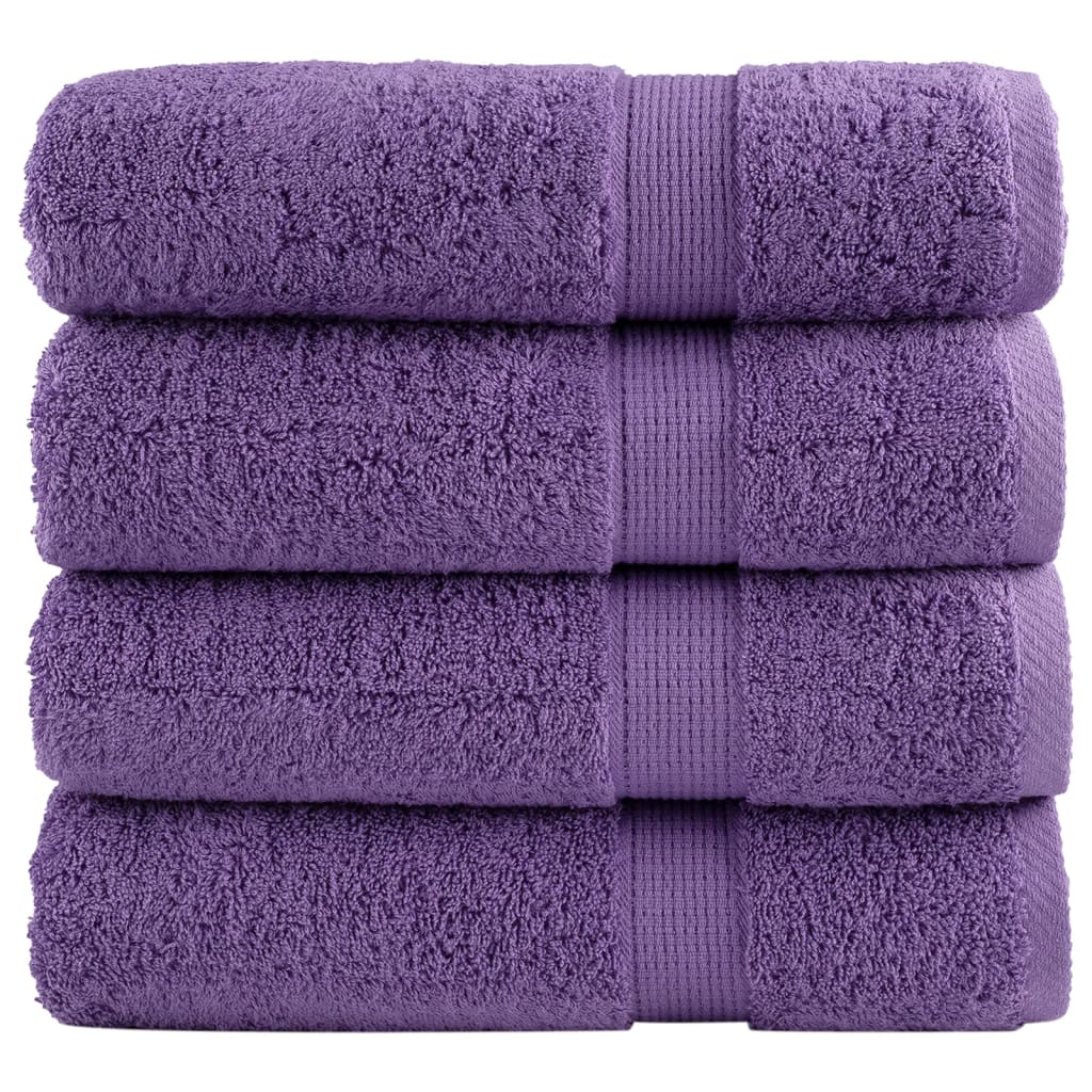 Premium Ručníky Solund 2 Ks Fialové 600 G/M² Fialová