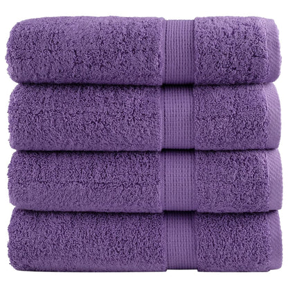 Premium Ručníky Solund 2 Ks Fialové 600 G/M² Fialová
