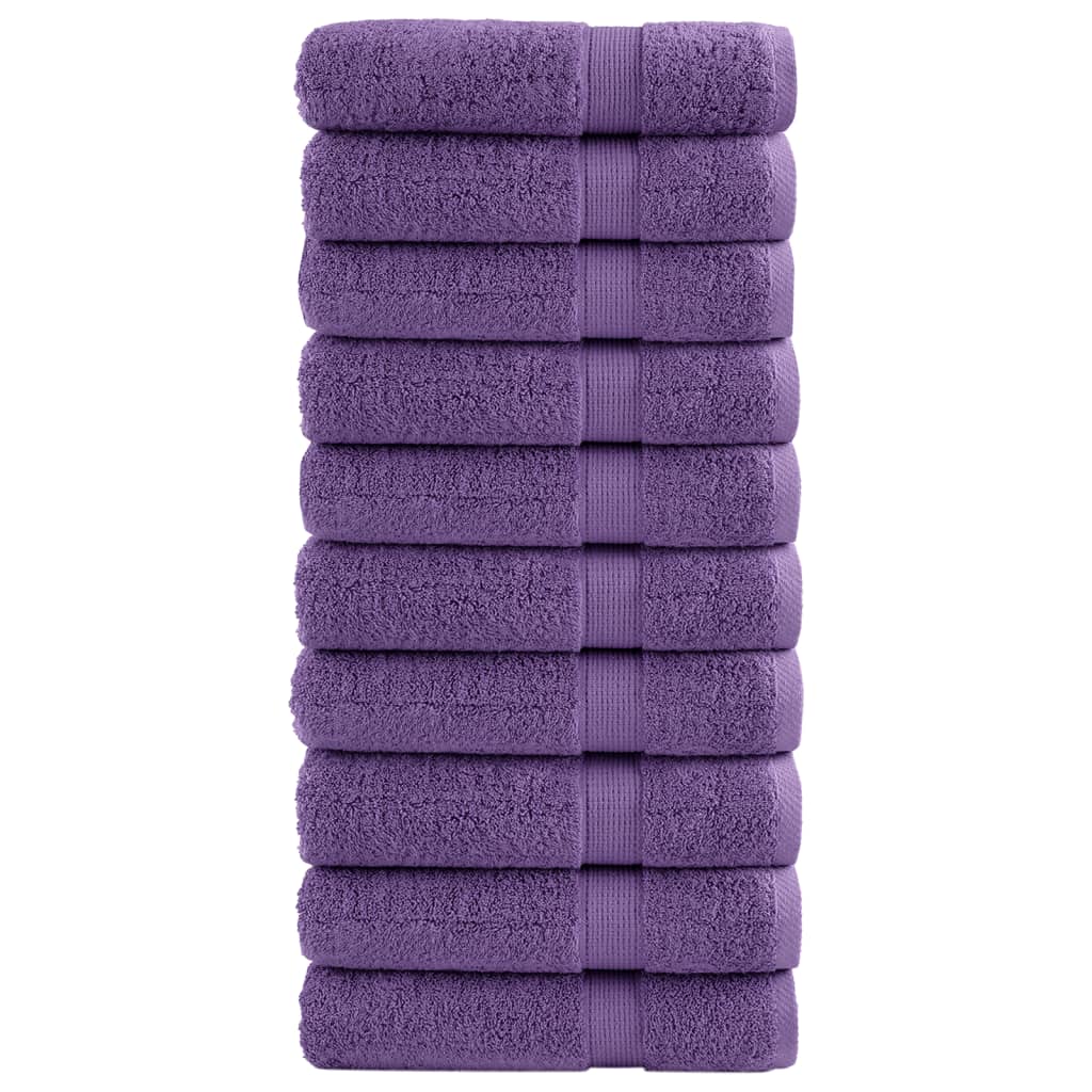 Premium Ručníky Solund 2 Ks Fialové 600 G/M² Fialová