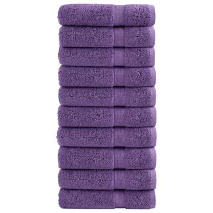 Premium Ručníky Solund 2 Ks Fialové 600 G/M² Fialová