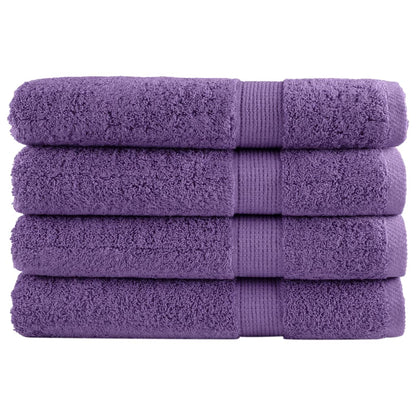 Premium Ručníky Solund 2 Ks Fialové 600 G/M² Fialová