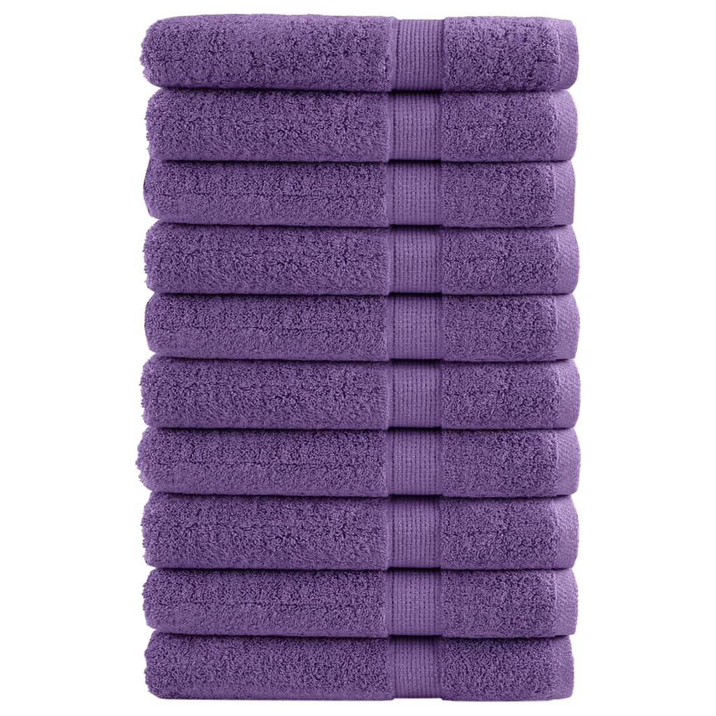 Premium Ručníky Solund 2 Ks Fialové 600 G/M² Fialová