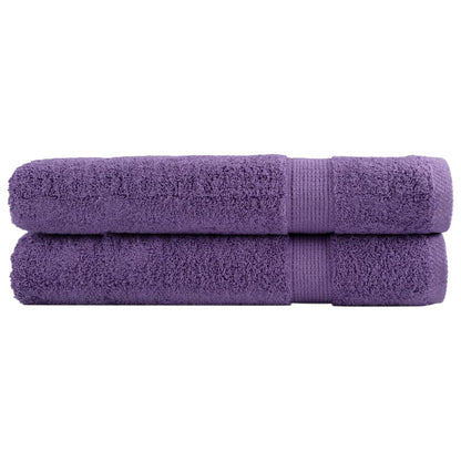 Premium Ručníky Solund 2 Ks Fialové 600 G/M² Fialová