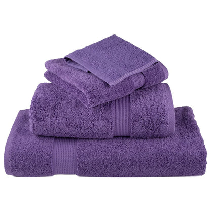 Premium Ručníky Solund 2 Ks Fialové 600 G/M² Fialová