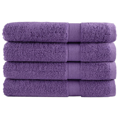 Premium Ručníky Solund 2 Ks Fialové 600 G/M² Fialová