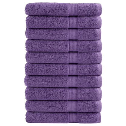 Premium Ručníky Solund 2 Ks Fialové 600 G/M² Fialová