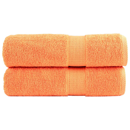 Premium Ručníky Solund 2 Ks Oranžové 600 G/M² Oranžová