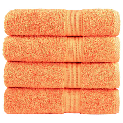 Premium Ručníky Solund 2 Ks Oranžové 600 G/M² Oranžová