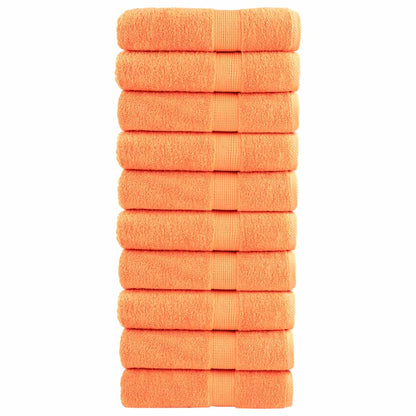 Premium Ručníky Solund 2 Ks Oranžové 600 G/M² Oranžová