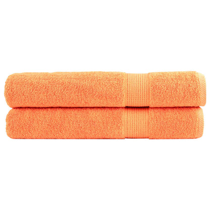 Premium Ručníky Solund 2 Ks Oranžové 600 G/M² Oranžová
